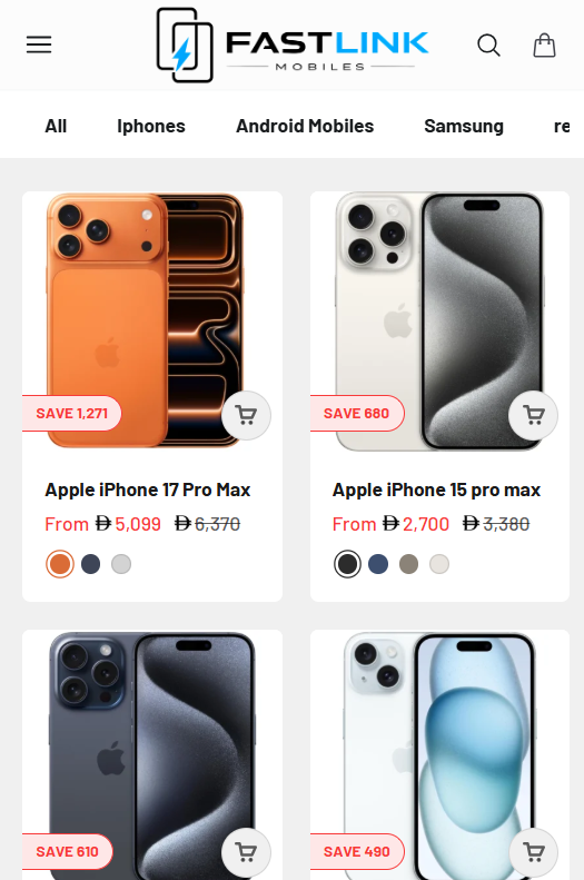 Fastlink Mobiles — mobile shop