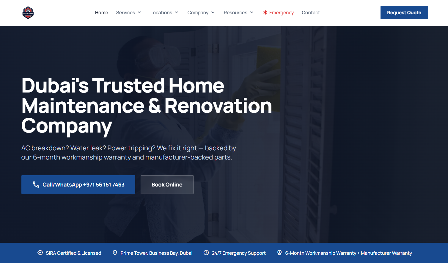 PROTECH Dynamics — homepage