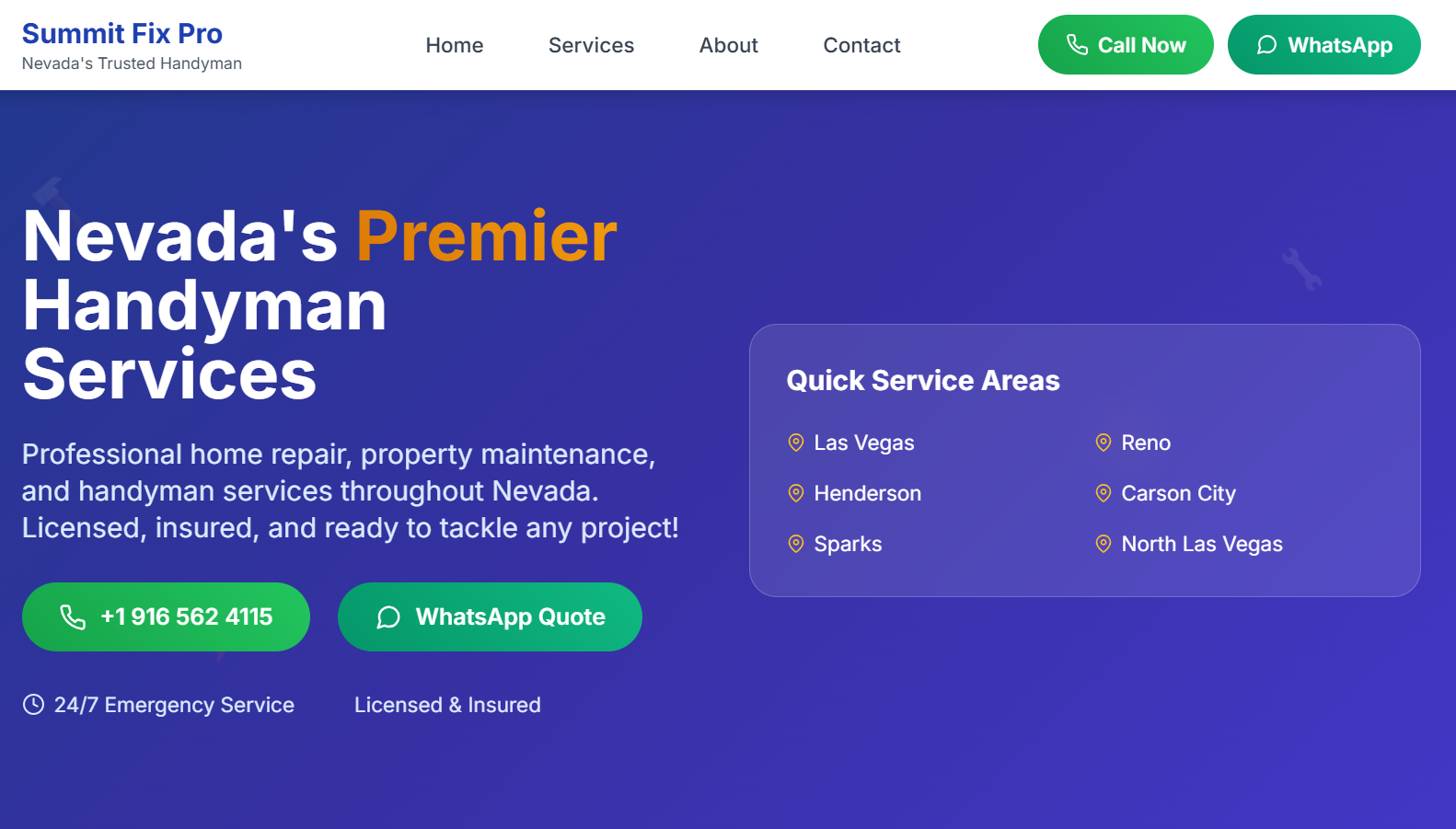 Summit Fix Pro — homepage